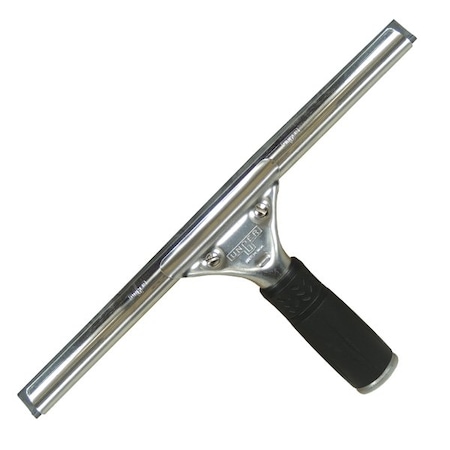 Unger 18 Pro Stainless Steel Complete Squeegee, Black UNGPR450
